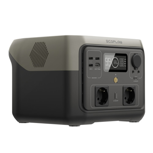 Зарядна станція EcoFlow RIVER 2 Max (512 Вт · год) - Switzerland Version Зарядна станція EcoFlow RIVER 2 Max (512 Вт · год) - Switzerland Version
