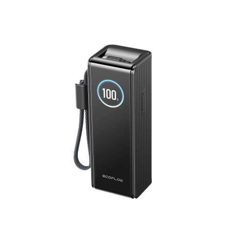 Павербанк EcoFlow RAPID Power Bank з кабелями 25000mAh чорний Павербанк EcoFlow RAPID Power Bank з кабелями 25000mAh чорний