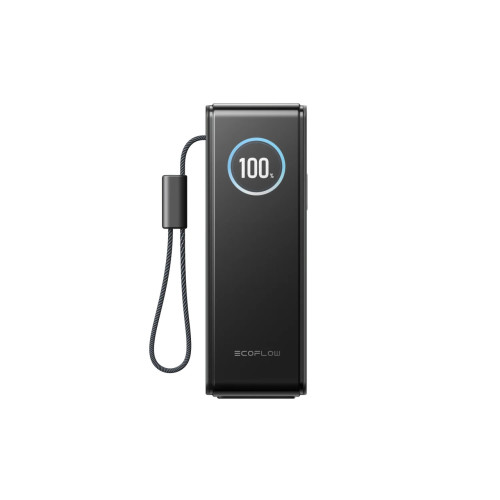Павербанк EcoFlow RAPID Power Bank з кабелями 25000mAh чорний Павербанк EcoFlow RAPID Power Bank з кабелями 25000mAh чорний