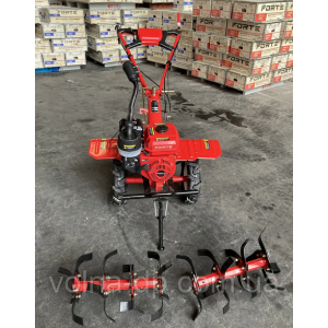 Культиватор бензиновий FORTE 1050G New (колеса 10) червоний