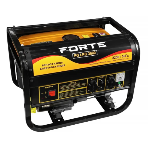 Генератор бензо-газовий Forte FG LPG 3800 Генератор бензо-газовий Forte FG LPG 3800