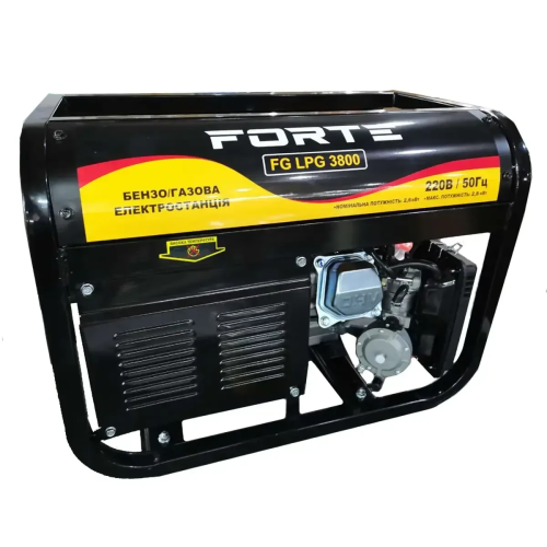 Генератор бензо-газовий Forte FG LPG 3800 Генератор бензо-газовий Forte FG LPG 3800