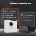 Настенная литиевая батарея Humsienk LiFePO4 (51,2 В / 48 В, 100 Ач) с Bluetooth Настенная литиевая батарея Humsienk LiFePO4 (51,2 В / 48 В, 100 Ач) с Bluetooth