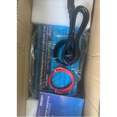 Перетворювач напруги UPS ZEGOR DPR-1000C із зарядним пристроєм 1000W 12/220V Перетворювач напруги UPS ZEGOR DPR-1000C із зарядним пристроєм 1000W 12/220V