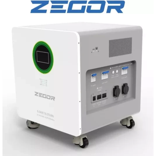 Інверторна автономна система Zegor YCN6000-16 (з акумулятором 16070 Вт*год, 314 А·год, 6000 Вт)