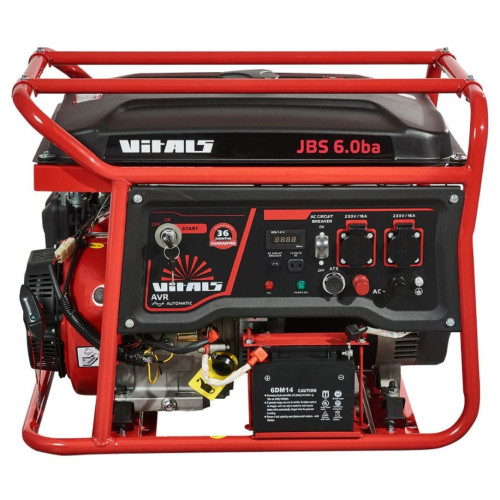 Генератор бензиновий Vitals JBS 6.0ba (6.5 квт-автозапуск) ПЕРЕМОГИ ШТОВНА ДОСТАВКА Генератор бензиновий Vitals JBS 6.0ba (6.5 квт-автозапуск) ПЕРЕМОГИ ШТОВНА ДОСТАВКА