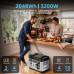 Зарядная станция Oukitel P2001E Pro 3200W 2048Wh Wi-Fi Bluetooth Зарядная станция Oukitel P2001E Pro 3200W 2048Wh Wi-Fi Bluetooth
