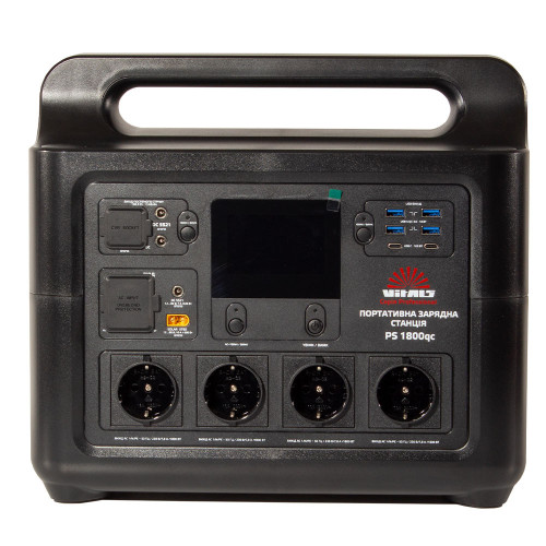 Портативна акумуляторна станція Vitals Professional PS 1800qc Портативна акумуляторна станція Vitals Professional PS 1800qc