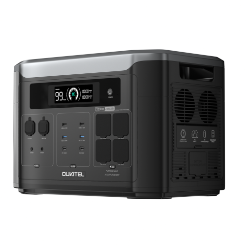 Портативна зарядна станція OUKITEL BP3000E (ємність 2048 Вт·год), LiFePO4, потужність 3200 Вт (пікова 6400 Вт) Портативна зарядна станція OUKITEL BP3000E (ємність 2048 Вт·год), LiFePO4, потужність 3200 Вт (пікова 6400 Вт)