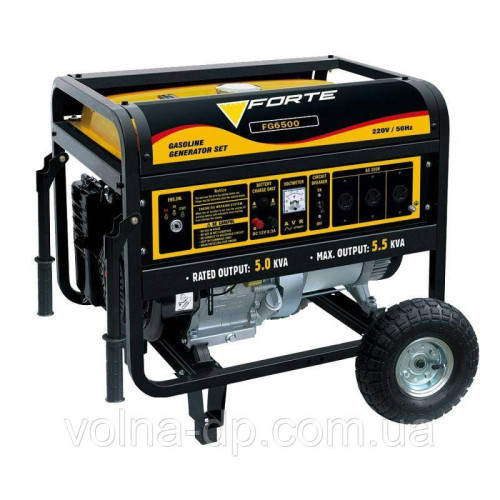Електростанція бензинова FORTE FG6500-генератор Електростанція бензинова FORTE FG6500-генератор