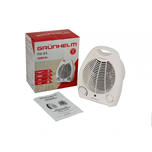 Тепловентилятор FH-03 Grunhelm-дуйчик Тепловентилятор FH-03 Grunhelm-дуйчик