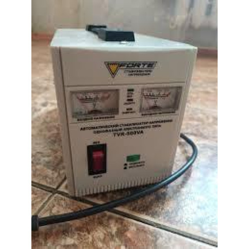 Стабілізатор напруги TVR-500VA FORTE Стабілізатор напруги TVR-500VA FORTE