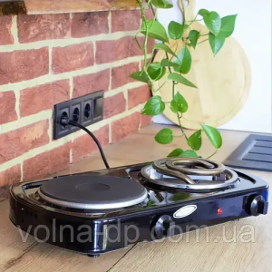 Електроплита (2 вузьких тена) ЕЛНА 20