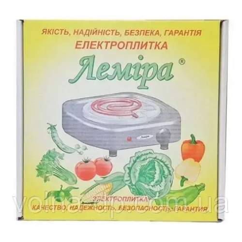 Електроплетка Леміра 1-1,0кВт/220В (широкій тен)