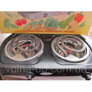 Плита настільна ЛЕМІРА ЕПТ 2-2,0 кВт/220В (Два широких тена)