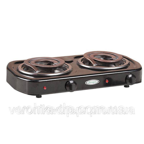 Плита настільна ЛЕМІРА ЕПТ 2-2,0 кВт/220В (Два широких тена) Плита настільна ЛЕМІРА ЕПТ 2-2,0 кВт/220В (Два широких тена)