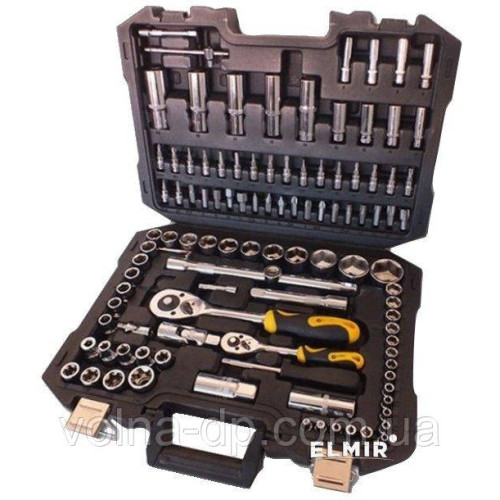Автонабір інструментів 108 одиниць Сталь