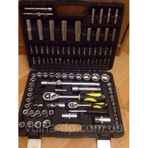 Автонабір інструментів 108 одиниць Сталь