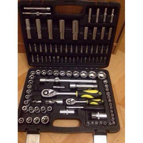 Автонабір інструментів 108 одиниць Сталь