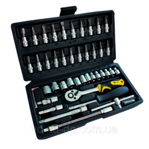 Набір інструменту 46 од. Сталь