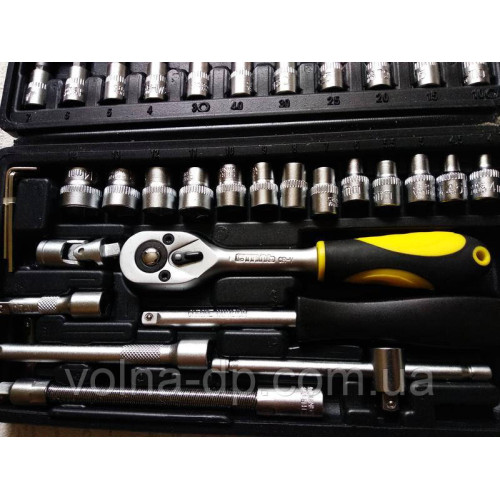 Набір інструменту 46 од. Сталь Набір інструменту 46 од. Сталь