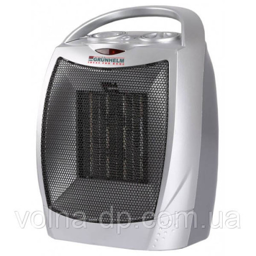 Тепловентилятор керамічний GRUNHELM PTC-905A (750/1500Вт, 220В) Тепловентилятор керамічний GRUNHELM PTC-905A (750/1500Вт, 220В)