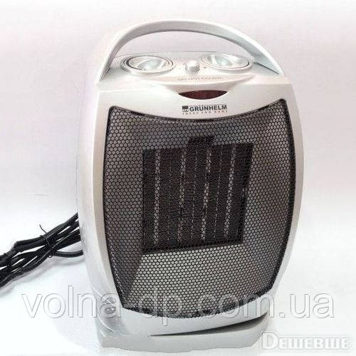 Тепловентилятор керамічний GRUNHELM PTC-905A (750/1500Вт, 220В) Тепловентилятор керамічний GRUNHELM PTC-905A (750/1500Вт, 220В)
