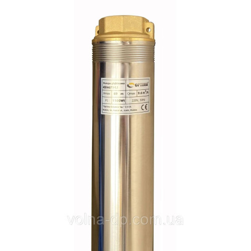 Насос свердловинний OPTIMA 4SDm6/11 1.1 кВт 69м + пульт NEW Насос свердловинний OPTIMA 4SDm6/11 1.1 кВт 69м + пульт NEW
