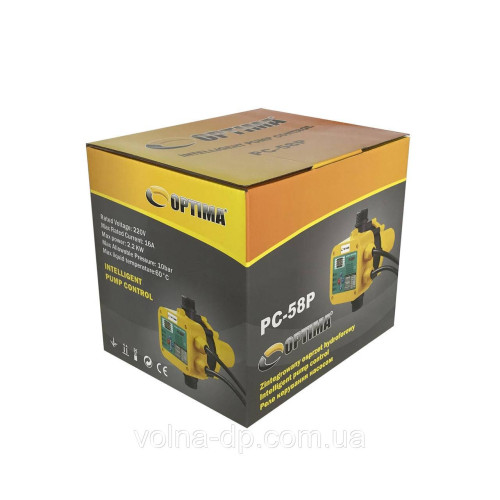 Захист сухого ходу Optima PC58 P 2.2 кВт (c регульованим діапазоном тиску)