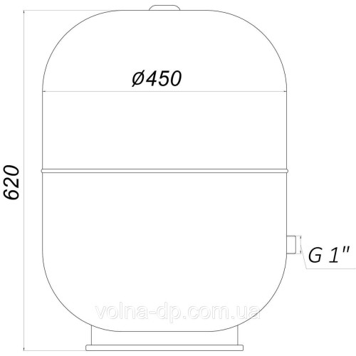 Гідроакумулятор 80 л ZILMET HYDRO-pro 10bar c фіксованою мембраною Гідроакумулятор 80 л ZILMET HYDRO-pro 10bar c фіксованою мембраною