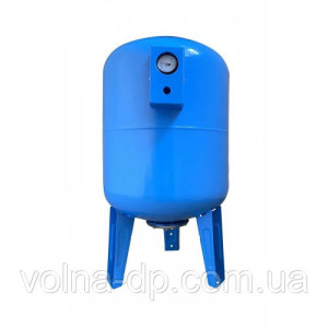 Гідроакумулятор 150л VOLKS pumpe 10bar верт (з манометром)
