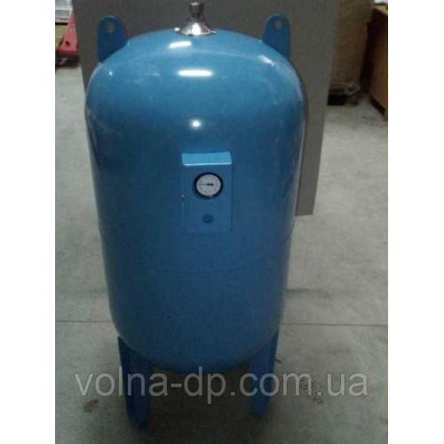 Гідроакумулятор 150л VOLKS pumpe 10bar верт (з манометром)