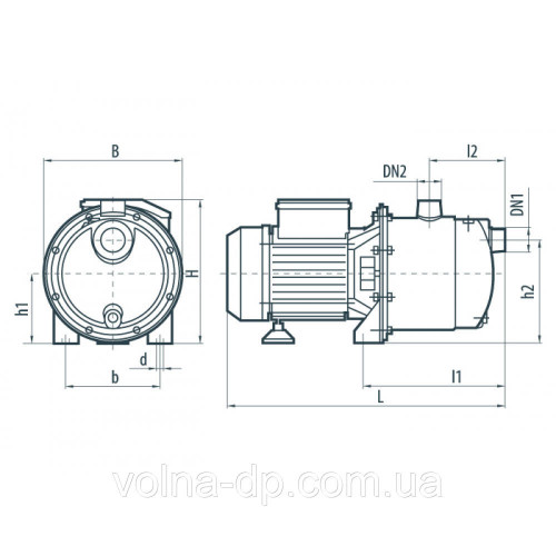 Поверхневий насос NPO JS 110X Поверхневий насос NPO JS 110X