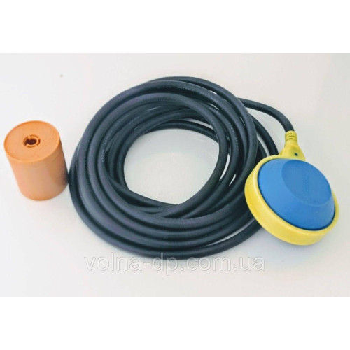 Вимикач поплавковий NPO FLO-2 (кабель 5м. 3х1мм2, грузило, 16А) Вимикач поплавковий NPO FLO-2 (кабель 5м. 3х1мм2, грузило, 16А)