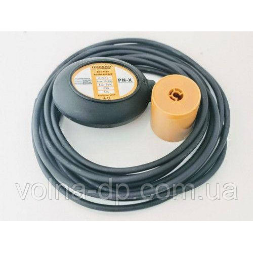 Вимикач поплавковий NPO PN-X (кабель 5м. 3х0.75мм2, грузило, 10А)