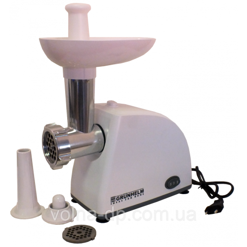 М'ясорубка електрична Grunhelm AMG140W М'ясорубка електрична Grunhelm AMG140W