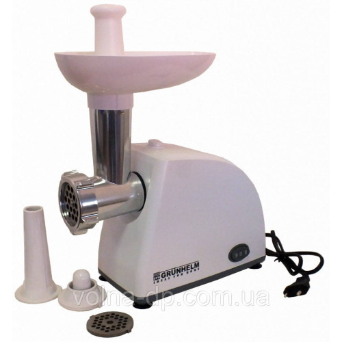 М'ясорубка електрична Grunhelm AMG140W М'ясорубка електрична Grunhelm AMG140W