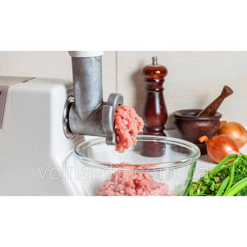 М'ясорубка електрична Grunhelm AMG140WJ + томато-соковижималка