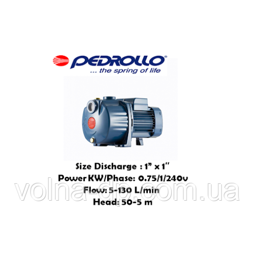 Відцентровий насос PEDROLLO 4CPm100C