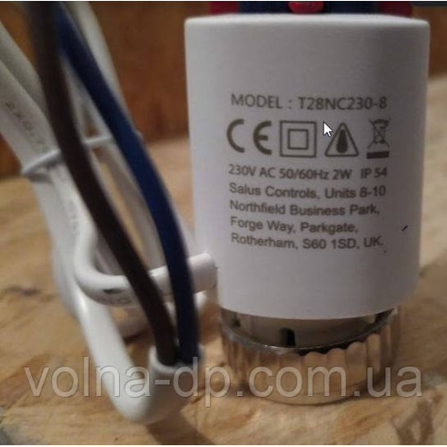 Сервопривод термоелектр. SALUS T28NC230 M28*1.5 230v