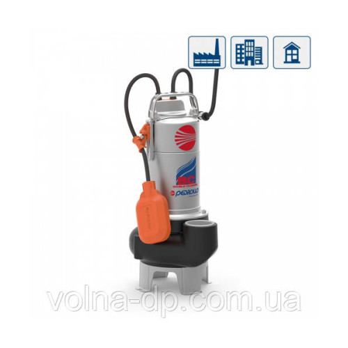 Фекальний насос Pedrollo BCm 10/50 - N 0,75 кВт (5 метров кабеля)