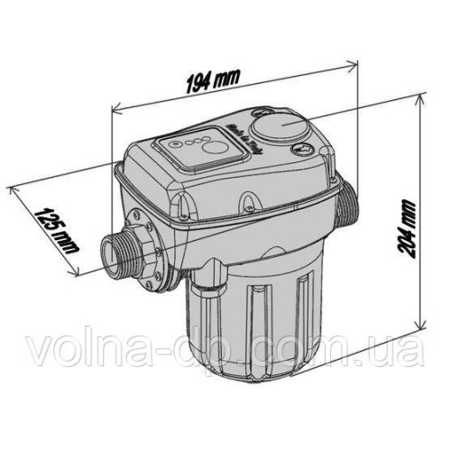 Електронний регулятор ITALTECNICA Brio Tank