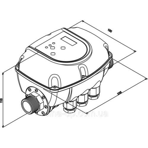 Електронне реле ITALTECNICA Brio Top 2,0 Електронне реле ITALTECNICA Brio Top 2,0