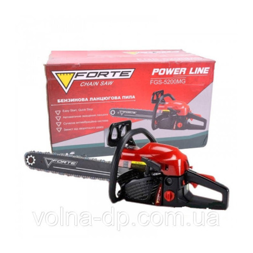 Бензопила Forte FGS5200MG Бензопила Forte FGS5200MG
