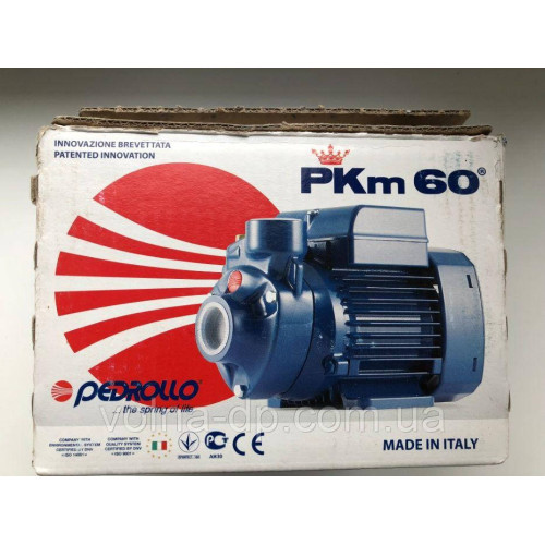 Насос вихровий Pedrollo PKm-60 (оригінал Італія) Насос вихровий Pedrollo PKm-60 (оригінал Італія)