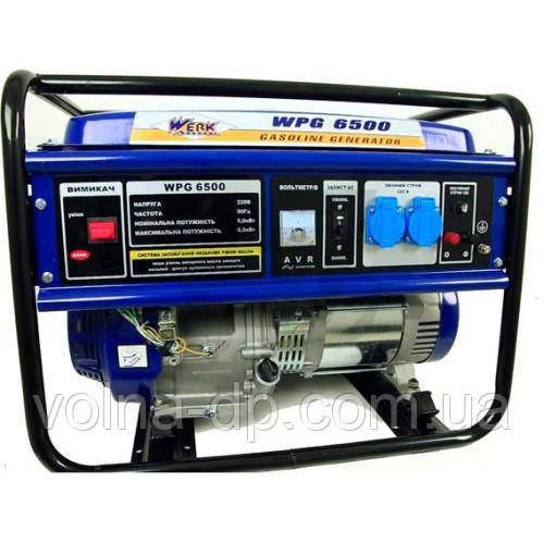 Електростанція бензин WPG6500-генератор Електростанція бензин WPG6500-генератор
