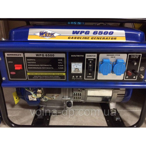 Електростанція бензин WPG6500-генератор Електростанція бензин WPG6500-генератор