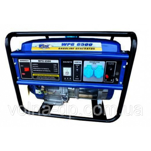 Електростанція бензин WPG6500-генератор Електростанція бензин WPG6500-генератор