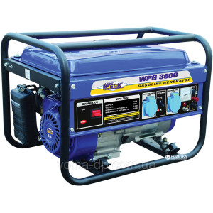 Електростанція WPG3600 (2.5 кВт) WERK бензинова-Генератор