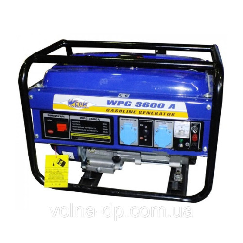 Електростанція WPG3600 (2.5 кВт) WERK бензинова-Генератор Електростанція WPG3600 (2.5 кВт) WERK бензинова-Генератор